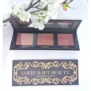 Lovecraft Beauty Bronzer Palette - 3 Shade Contour Trio Cymbeline Sunniva NIB